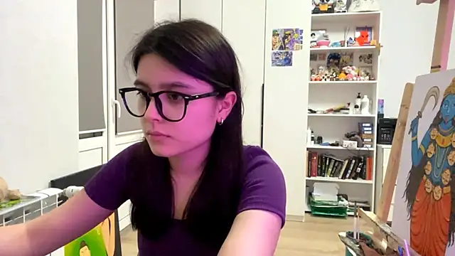 Snapshot of SaintMari chatting on 04.19.26 SaintMari online show from 04.19.26