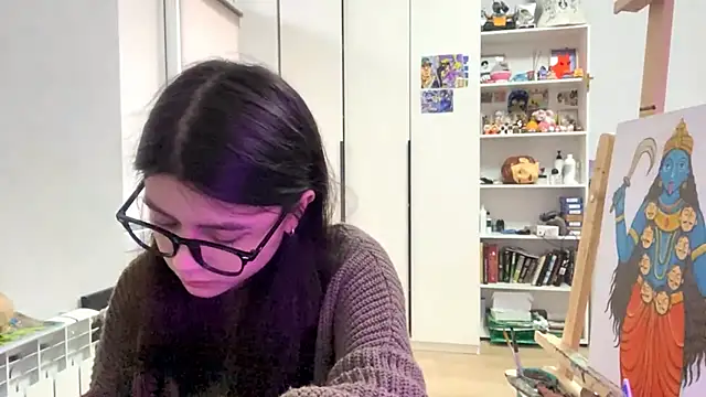 Snapshot of SaintMari chatting on 04.21.26 SaintMari online show from 04.21.26
