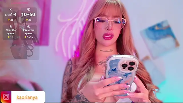 kaorianya online show from 02.24.26