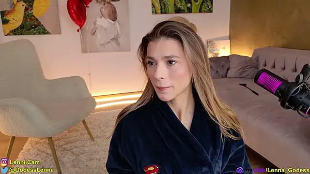 Lenna Godess online show from 02.16.25
