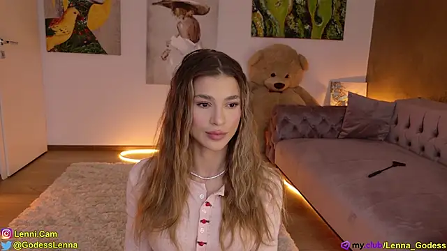 Lenna Godess online show from 03.16.25