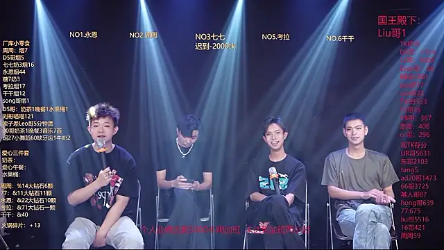 Snapshot of BTS-007 chatting on 03.11.26 BTS-007 online show from 03.11.26