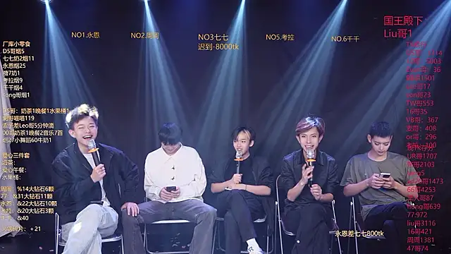 Snapshot of BTS-007 chatting on 03.13.26 BTS-007 online show from 03.13.26