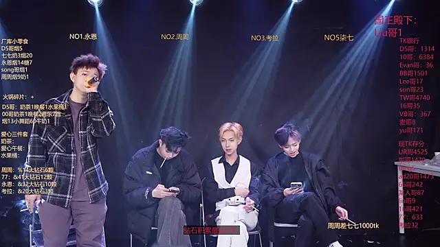 Snapshot of BTS-007 chatting on 03.20.26 BTS-007 online show from 03.20.26