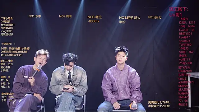 Snapshot of BTS-007 chatting on 03.22.26 BTS-007 online show from 03.22.26