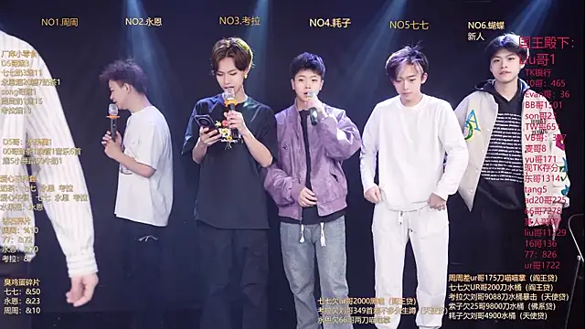 Snapshot of BTS-007 chatting on 03.28.26 BTS-007 online show from 03.28.26