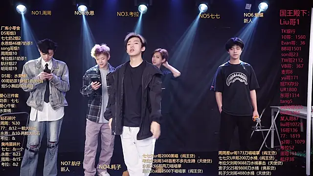 Snapshot of BTS-007 chatting on 03.31.26 BTS-007 online show from 03.31.26