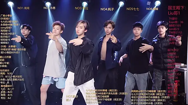 Snapshot of BTS-007 chatting on 04.01.26 BTS-007 online show from 04.01.26