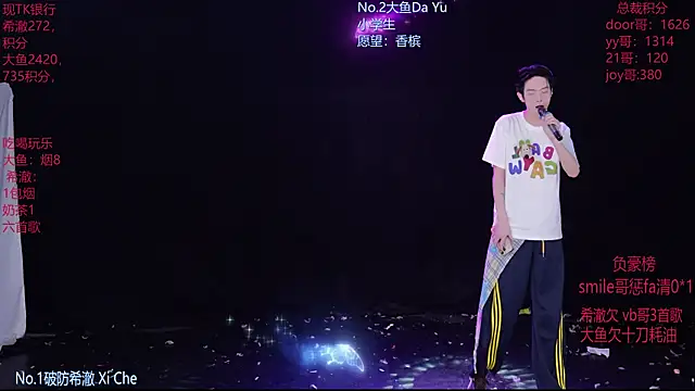 Snapshot of GGBond-02 chatting on 02.25.26 GGBond-02 online show from 02.25.26