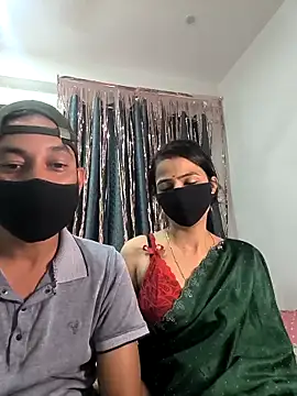 Snapshot of Sikha_Abhi chatting on 03.31.26 Sikha Abhi online show from 03.31.26
