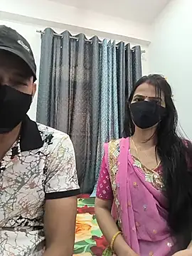Snapshot of Sikha_Abhi chatting on 06.14.26 Sikha Abhi online show from 06.14.26