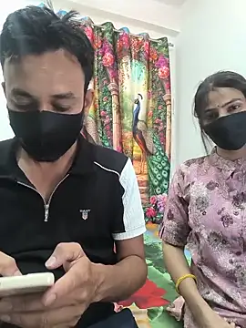 Snapshot of Sikha_Abhi chatting on 06.20.26 Sikha Abhi online show from 06.20.26