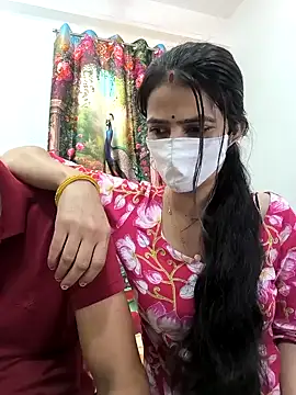 Snapshot of Sikha_Abhi chatting on 06.29.26 Sikha Abhi online show from 06.29.26