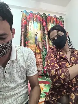Snapshot of Sikha_Abhi chatting on 06.30.26 Sikha Abhi online show from 06.30.26
