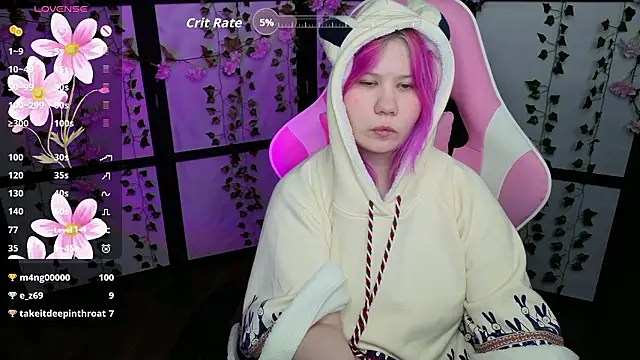 Snapshot of kitsune_little chatting on 03.18.26 kitsune little online show from 03.18.26