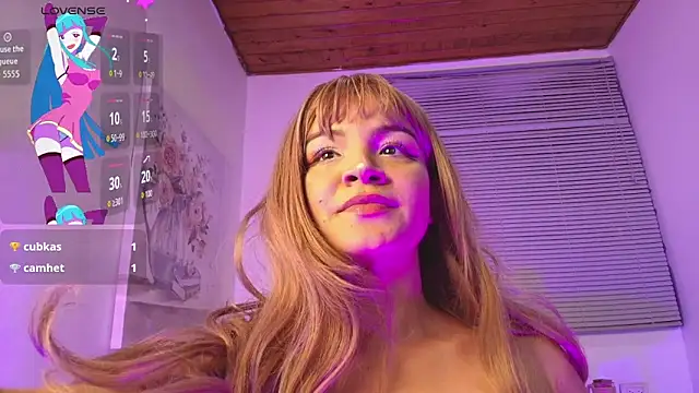 Snapshot of HannaMin chatting on 03.28.26 HannaMin online show from 03.28.26