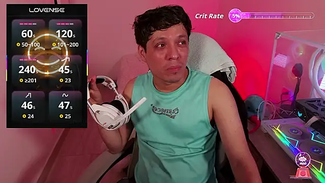 Snapshot of Lukaforge chatting on 03.12.26 Lukaforge online show from 03.12.26