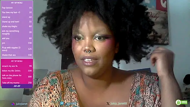 juicy janet online show from 03.18.26