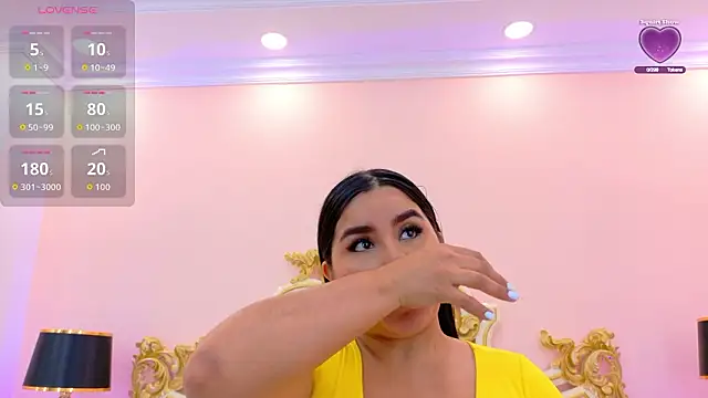 Snapshot of LaraBells chatting on 03.15.26 LaraBells online show from 03.15.26