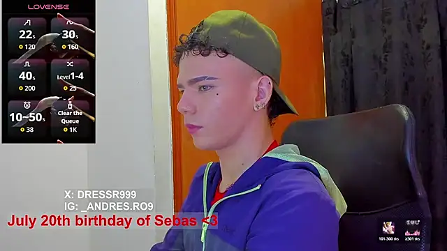 Snapshot of sebascuterouss chatting on 07.14.26 sebascuterouss online show from 07.14.26