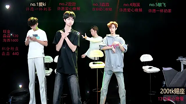 Snapshot of BB-520 chatting on 04.15.26 BB-520 online show from 04.15.26