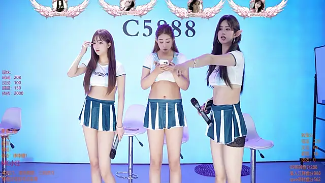 Snapshot of C5888 chatting on 06.18.26 C5888 online show from 06.18.26