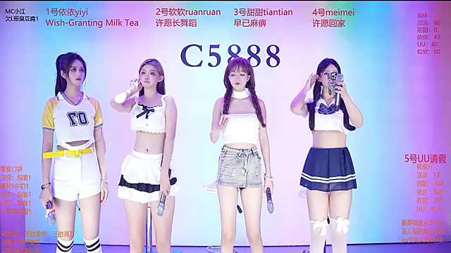 Snapshot of C5888 chatting on 07.13.26 C5888 online show from 07.13.26
