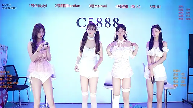 Snapshot of C5888 chatting on 07.17.26 C5888 online show from 07.17.26