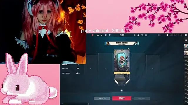 Snapshot of AmmiRinn chatting on 05.17.26 AmmiRinn online show from 05.17.26