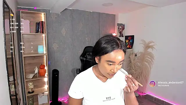 alessia anderson online show from 10.28.25