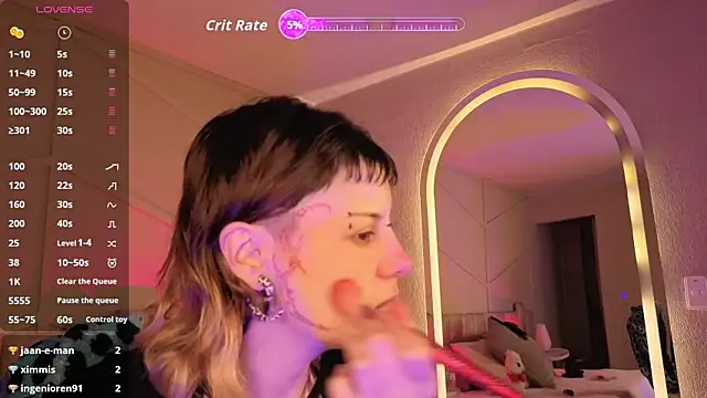 Snapshot of Rossiee_huntt chatting on 05.14.26 Rossiee huntt online show from 05.14.26