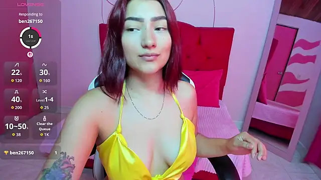 Snapshot of Vimara03 chatting on 07.17.26 Vimara03 online show from 07.17.26