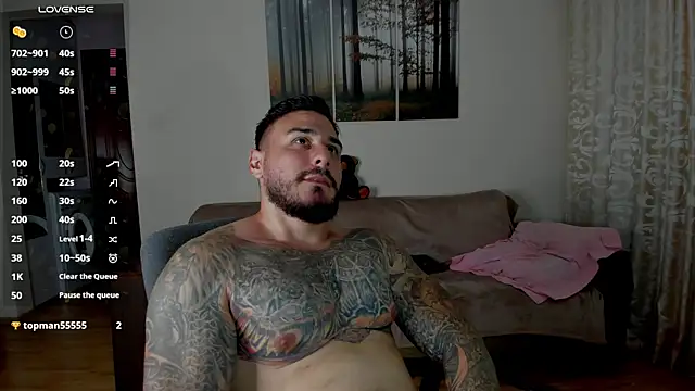 Snapshot of Gymdominus chatting on 07.20.26 Gymdominus online show from 07.20.26