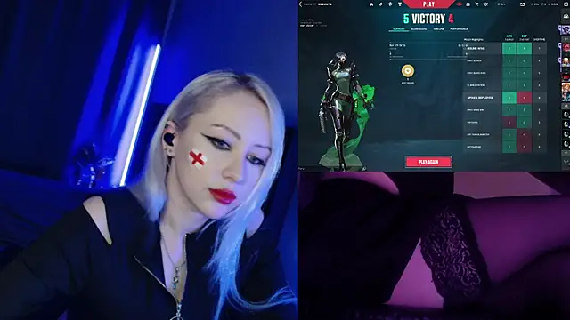 roxxyrowe online show from 07.15.26