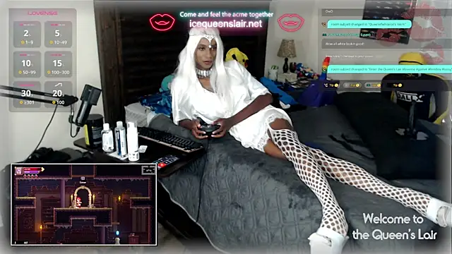 Snapshot of QueenofWhiteIce chatting on 09.13.25 QueenofWhiteIce online show from 09.13.25