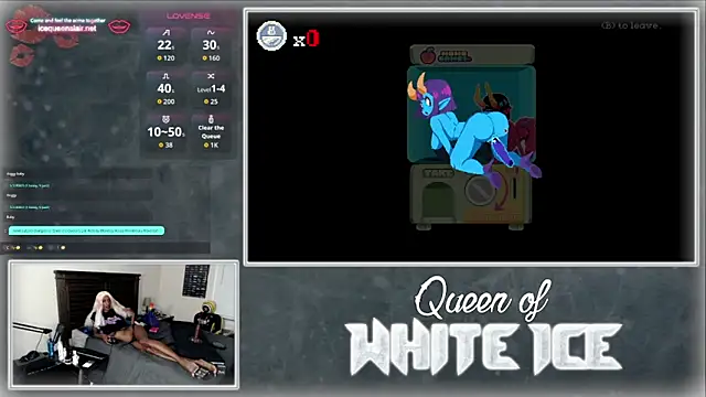 QueenofWhiteIce online show from 03.26.26