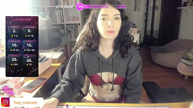 Foxy c online show from 03.24.26