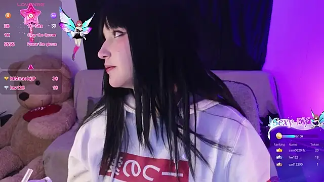 KuroChan420 online show from 02.27.25