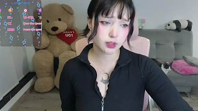 Snapshot of KuroChan420 chatting on 07.08.26 KuroChan420 online show from 07.08.26