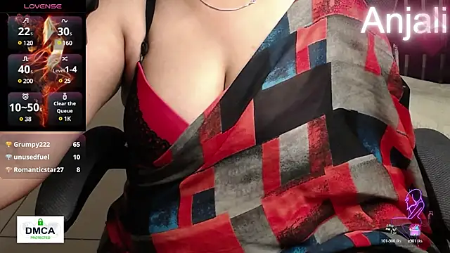 -Naughty-Anjali- online show from 12.20.24