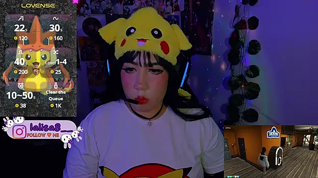 Snapshot of lalisa8 chatting on 12.28.24 lalisa8 online show from 12.28.24