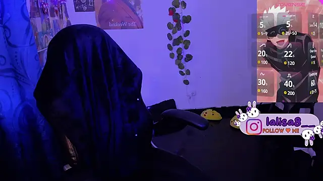 Snapshot of lalisa8 chatting on 01.08.25 lalisa8 online show from 01.08.25