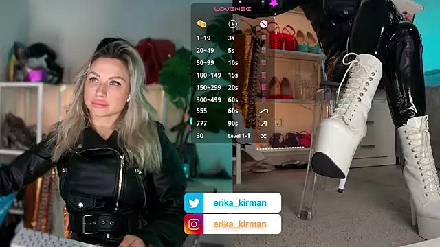 Snapshot of Erika_Kirman chatting on 01.18.26 Erika Kirman online show from 01.18.26