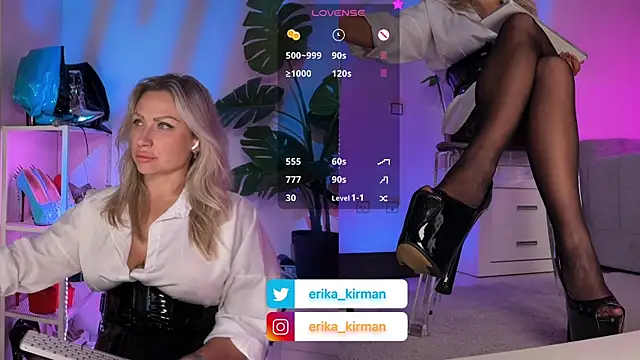 Snapshot of Erika_Kirman chatting on 06.16.26 Erika Kirman online show from 06.16.26
