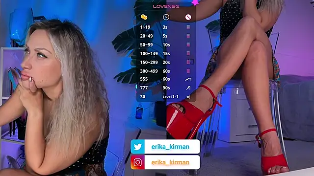 Snapshot of Erika_Kirman chatting on 06.27.26 Erika Kirman online show from 06.27.26