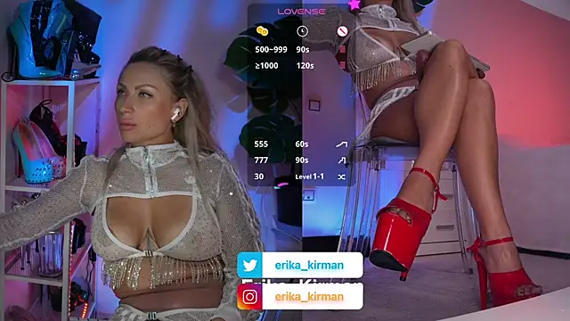 Snapshot of Erika_Kirman chatting on 07.28.26 Erika Kirman online show from 07.28.26