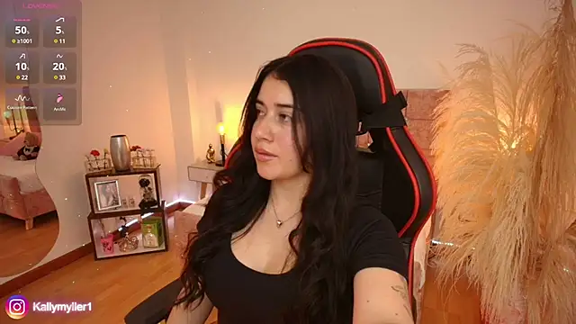 Snapshot of KallyMyller1 chatting on 01.21.25 KallyMyller1 online show from 01.21.25