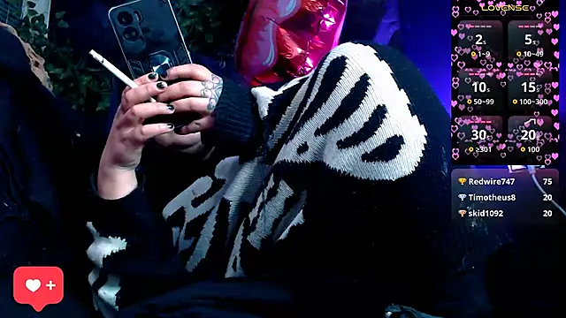 Psychobitch7 online show from 02.11.26