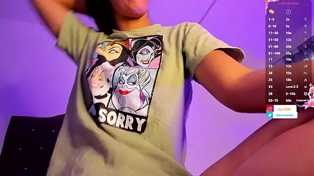 alysson 18 online show from 10.12.25