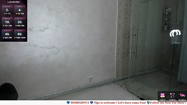 Snapshot of Domixdyva chatting on 01.17.25 Domixdyva online show from 01.17.25